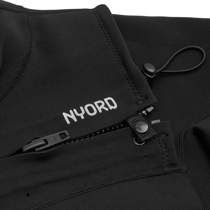 2025 Nyord Mens Tempus 3/2mm Chest Zip Wetsuit N04BA00017 - Black